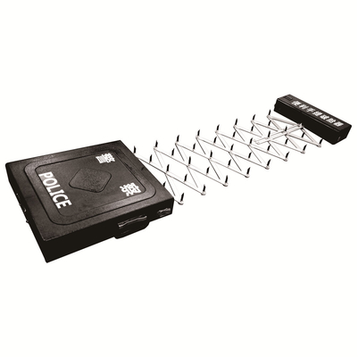 chất lượng  Traffic Police Q235 Steel Traffic Roadblocks , 7m Portable Tyre Killer nhà máy sản xuất