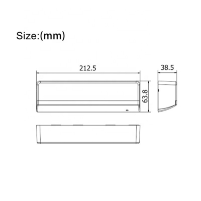 Phụ kiện cổng tự động 3m, Máy dò chuyển động vi sóng 30V YS109