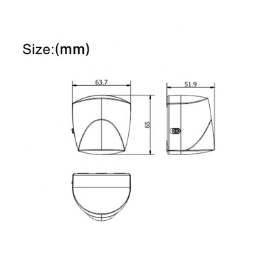 Phụ kiện cổng tự động chống chụm 36V, cảm biến hồng ngoại không dây 15m