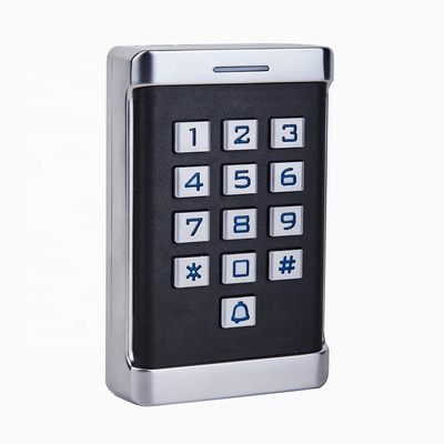 Vỏ kim loại chống nước Bàn phím RFID 125khz cho hệ thống khóa cửa độc lập với 2000 người dùng