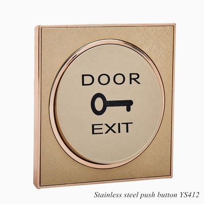 Nút nhấn bằng thép không gỉ Metral EXIT Công tắc cảm ứng