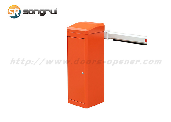 Cổng rào chắn an ninh BLDC màu cam, Cổng rào cản giao thông 220V