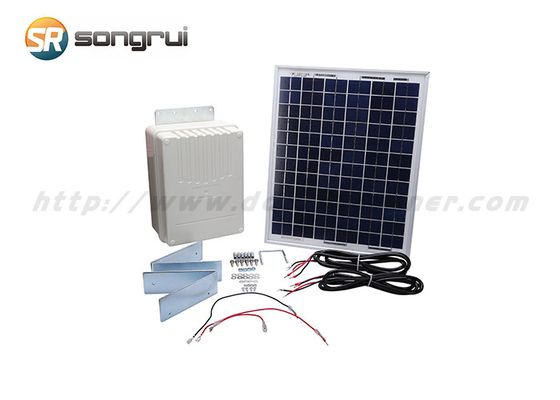 2 pin 400KG Bộ mở cổng xoay đơn chạy bằng năng lượng mặt trời