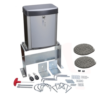 Máy mở cửa tự động 300KG Điều khiển bằng chuỗi, Máy mở cửa nhà để xe trượt tự động